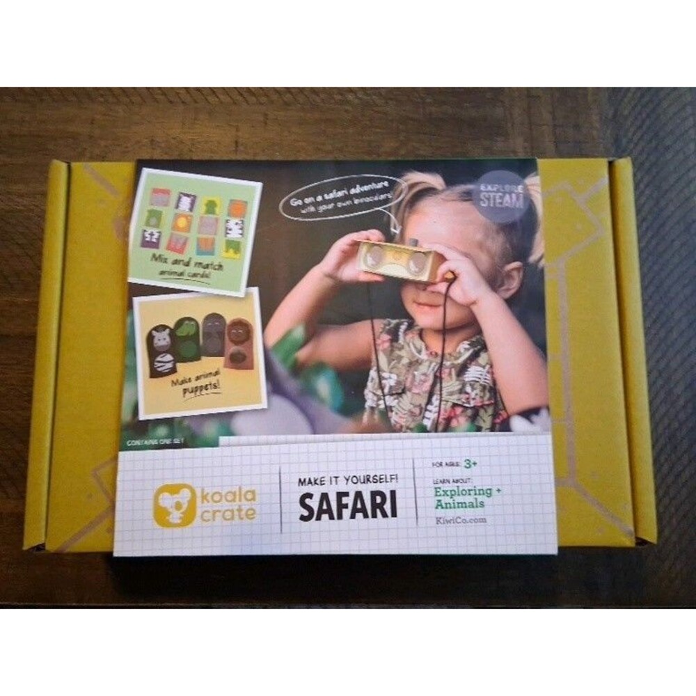 Kiwi Co Koala Crate Nature - make it yourself safari kit